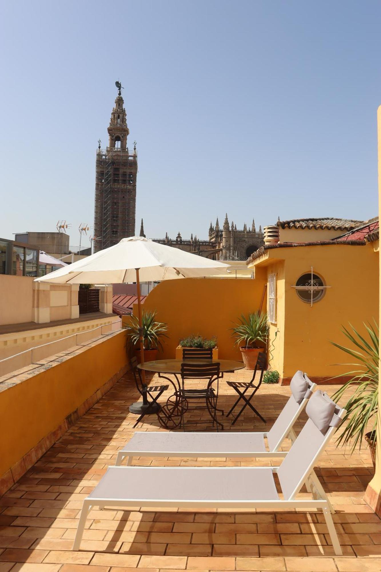 Fantastico Duplex Catedral, Terraza Privada Apartment Seville Luaran gambar