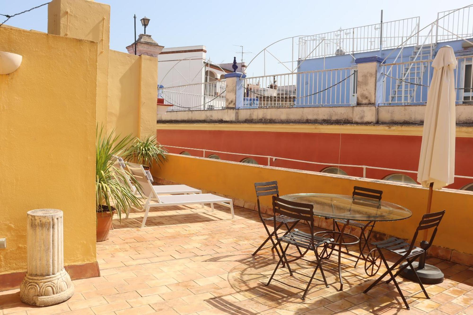 Fantastico Duplex Catedral, Terraza Privada Apartment Seville Luaran gambar